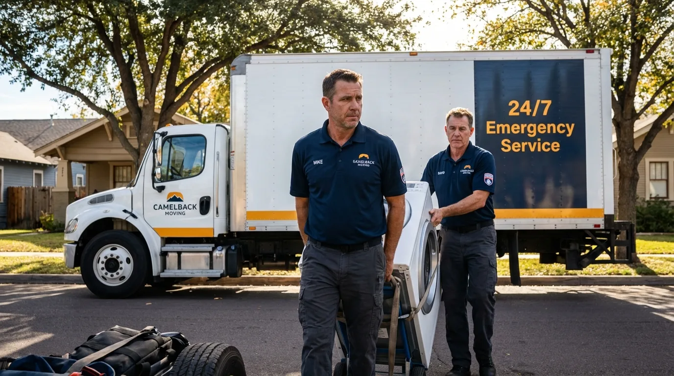 CamelBack Moving crew loading furniture in Grand Bay, AL